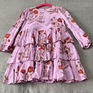 Pink Chicken Lavender Leaf Dress